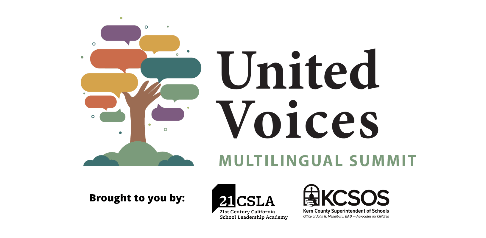 United Voices Multilingual Summit Logo
